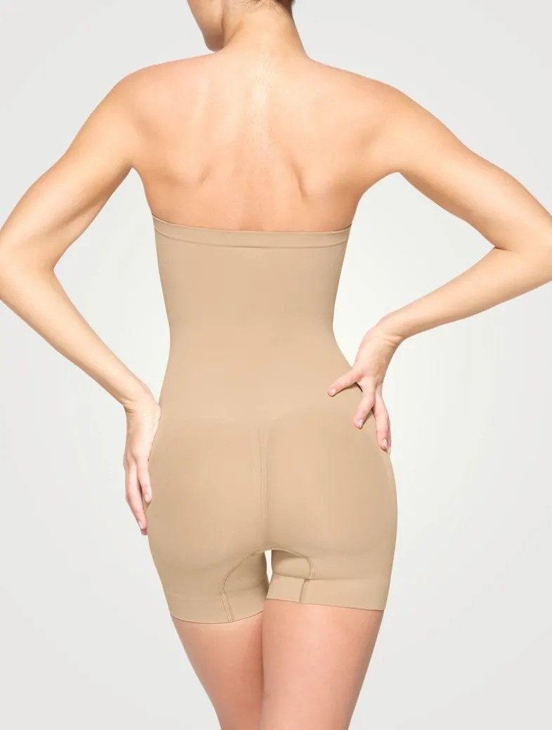 Seamless Sculpt Strapless Shortie Bodysuit