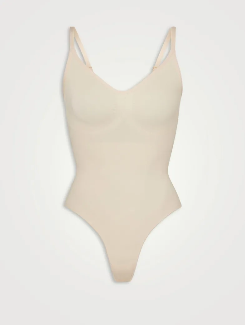 Seamless Sculpt Thong Bodysuit