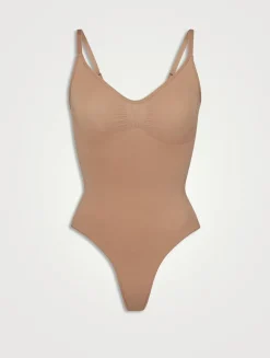 Seamless Sculpt Thong Bodysuit