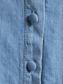 Sebastien Linen Midi Dress