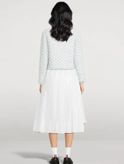 Sequin Tweed Down Jacket