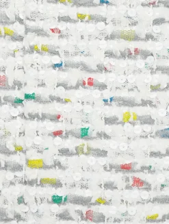 Sequin Tweed Down Jacket