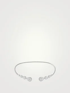 Serpent Bohème 18K White Gold Multi Motif Necklace With Diamonds