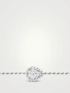 Serpent Bohème XS Motif White Gold Bracelet With Diamonds