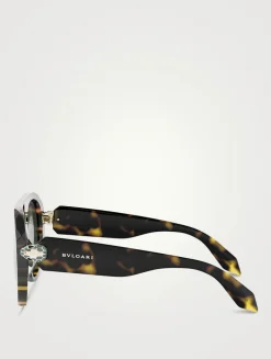 Serpenti Forever Aviator Sunglasses