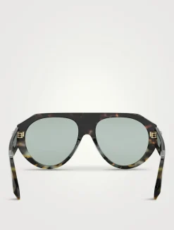 Serpenti Forever Aviator Sunglasses