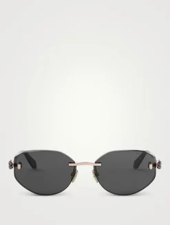 Serpenti Forever Cat Eye Sunglasses