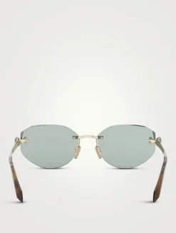 Serpenti Forever Cat Eye Sunglasses