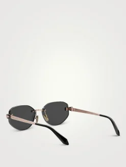 Serpenti Forever Cat Eye Sunglasses