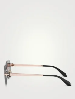 Serpenti Forever Cat Eye Sunglasses