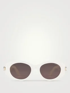 Serpenti Oval Sunglasses