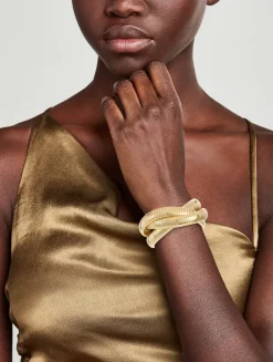 Set Of Three Twisted Cobra Bracelets