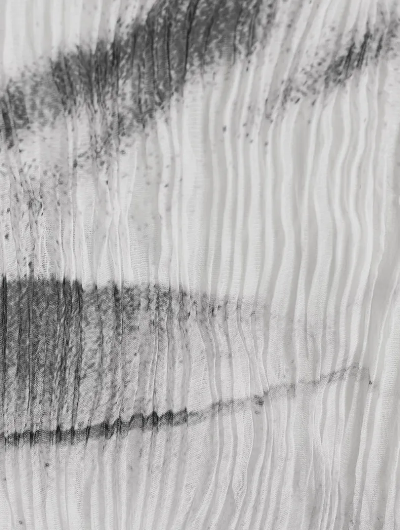 Shadow Study Chiffon Twist Top