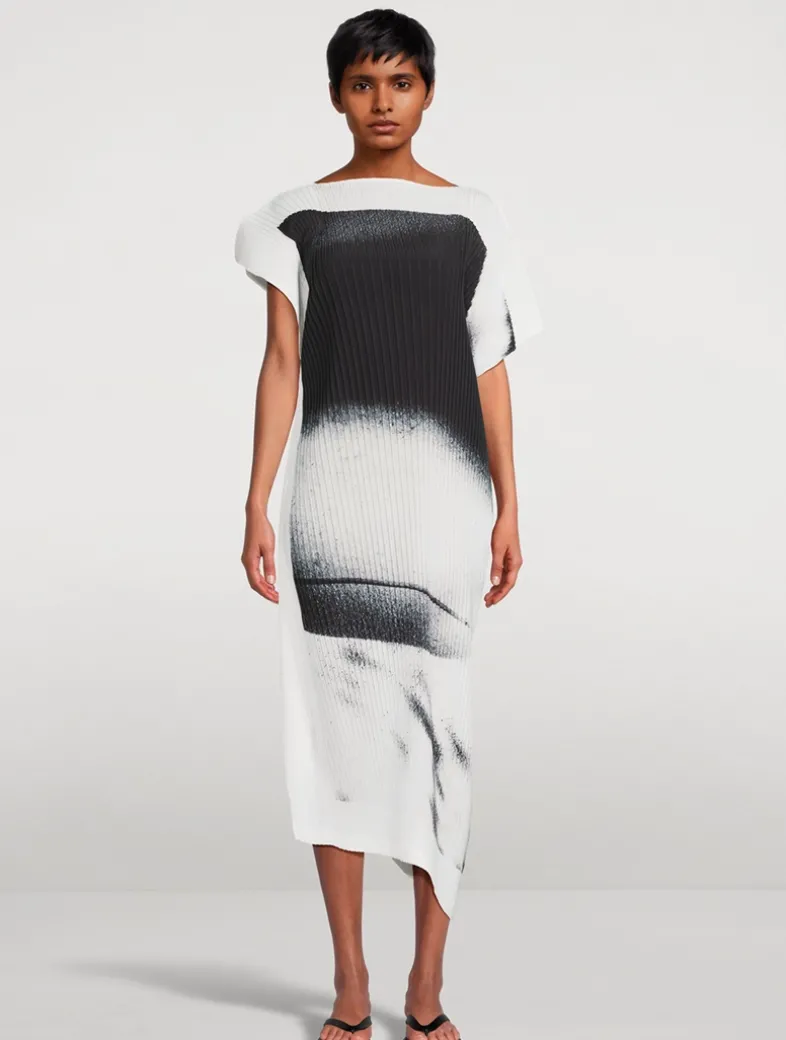 Shadow Study Pleats Dress