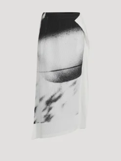 Shadow Study Pleats Skirt