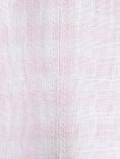 Shai Linen Mini Dress In Gingham Print