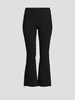 Shaila Kick-Flare Knit Trousers
