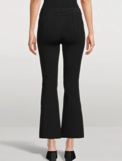 Shaila Kick-Flare Knit Trousers
