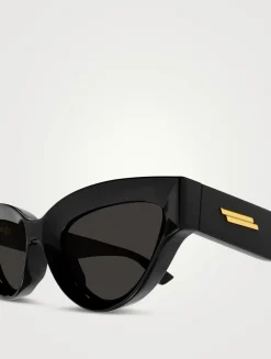Sharp Cat Eye Sunglasses