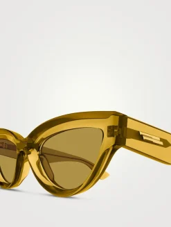 Sharp Cat Eye Sunglasses