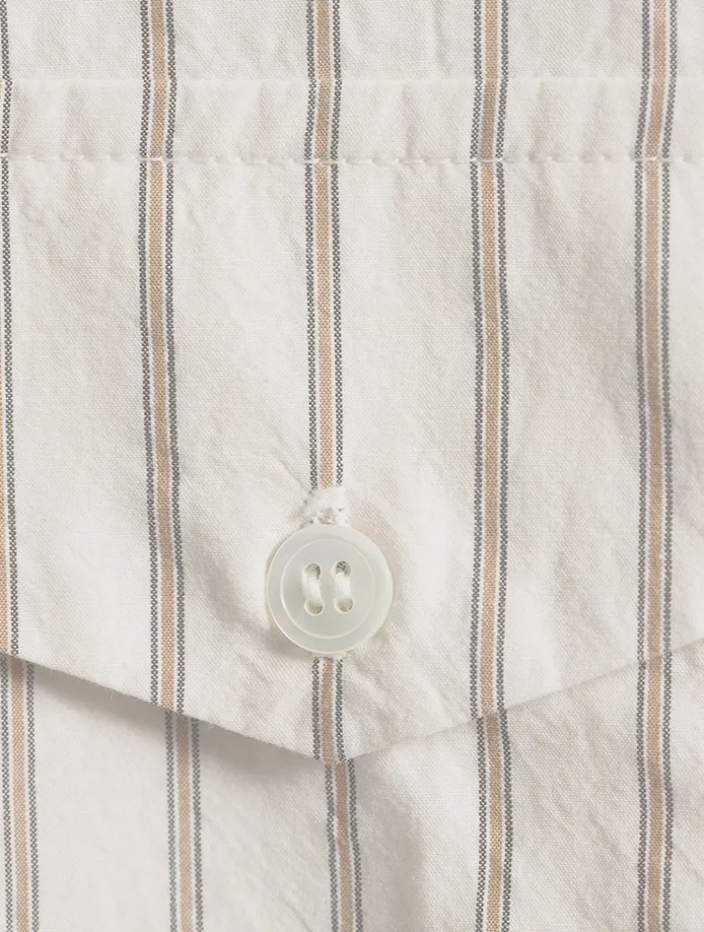 Shay Cotton Shirt In Stripe Print