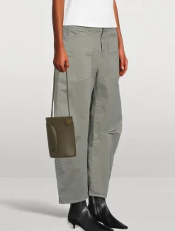 Shon Bow-Leg Trousers