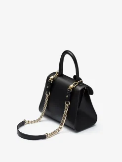 Short Chain Strap Box Calf