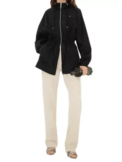 Short Nylon Cotton Parka