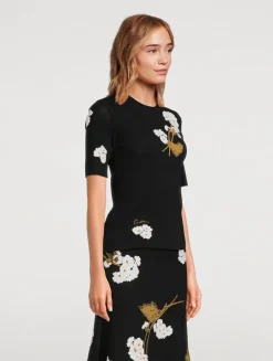 Short-Sleeve Sweater