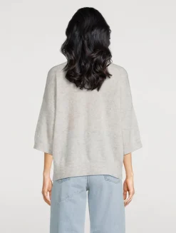 Short-Sleeve Sweater