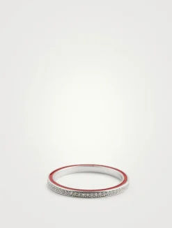 Si Joli Amour 18K White Gold Ring With Diamonds