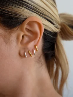 Sicily Huggie Hoop Earrings