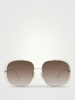 Signature Rectangular Sunglasses
