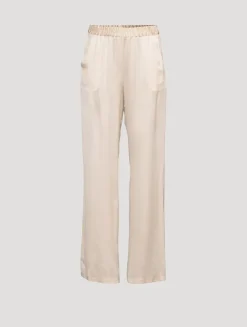 Silk Palazzo Pants