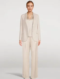 Silk Sleeveless Blouse