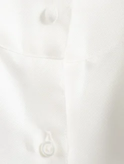 Silk Twill Bow-Collar Shirt