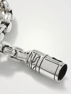 Silver Box Chain Bracelet