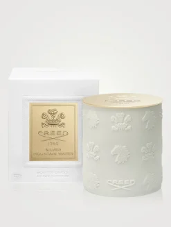 Silver Mountain Water Candle