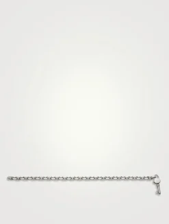 Silver Trademark Bracelet With Key