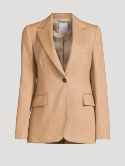 Single-Breasted Lurex Blazer