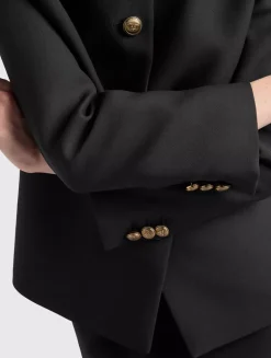 Single-breasted Tricotine Jacket