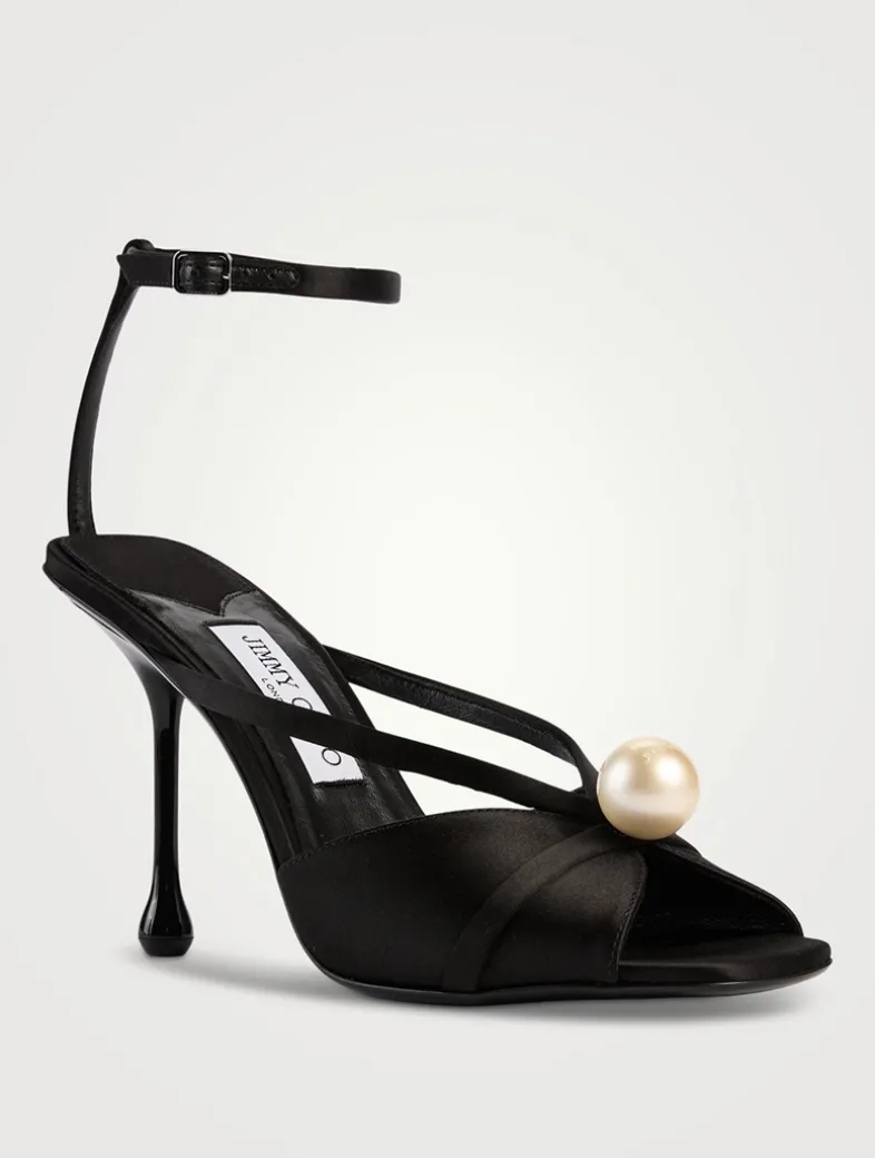 Siva Satin Sandals