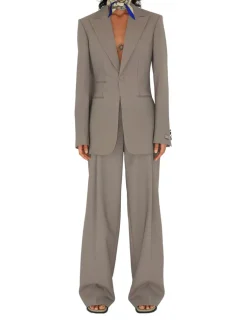 Skinny Check Silk Scarf