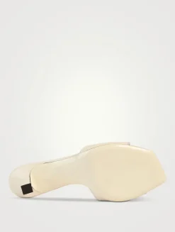 Skye Embroidered Leather Mules