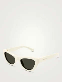 SL 676 Cat Eye Sunglasses