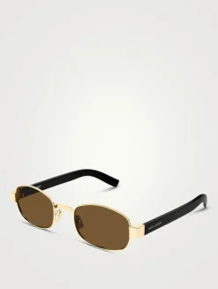 SL 706 Oval Sunglasses