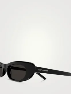 SL 557 Shade Cat Eye Sunglasses