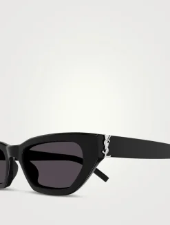 SL M126 YSL Monogram Cat Eye Sunglasses