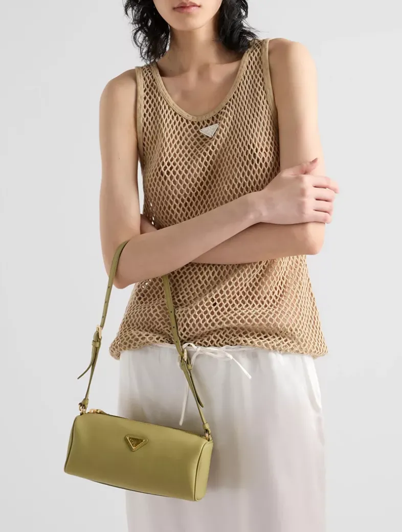 Sleeveless Cotton Mesh Top