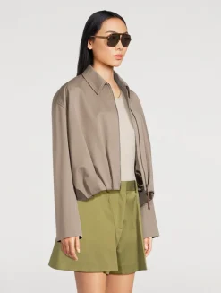 Slim Aviator Sunglasses